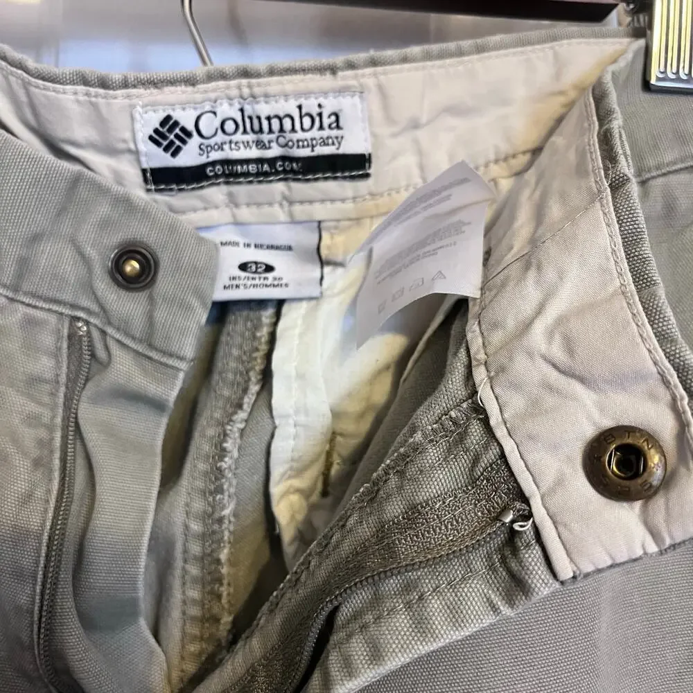 Columbia Men's Pants -Sage Green-Size 32 - Picture 5 of 8